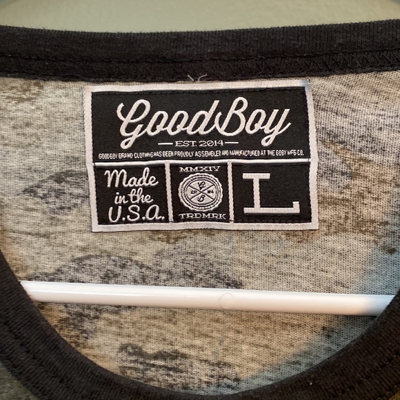 GoodBoy T-shirt - Camo - Mens Large - Retail - $28 Selling for $10 - Picture 3 of 3